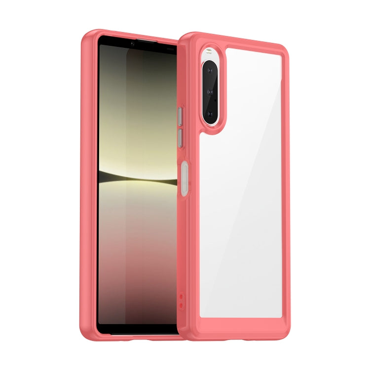 For Sony Xperia 10 V Colorful Series Acrylic + TPU Phone Case