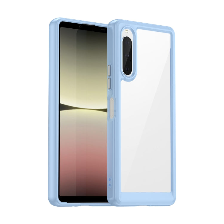 For Sony Xperia 10 V Colorful Series Acrylic + TPU Phone Case
