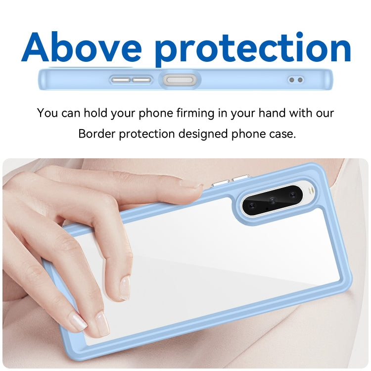 For Sony Xperia 10 V Colorful Series Acrylic + TPU Phone Case