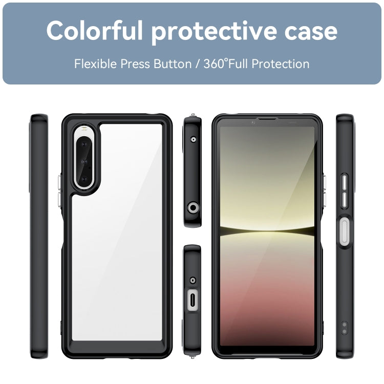 For Sony Xperia 10 V Colorful Series Acrylic + TPU Phone Case