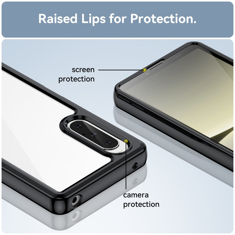 For Sony Xperia 10 V Colorful Series Acrylic + TPU Phone Case