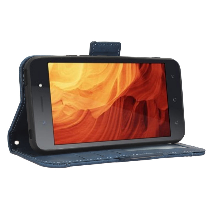 For Itel A18 Skin Feel Calf Texture Card Slots Leather Phone Case