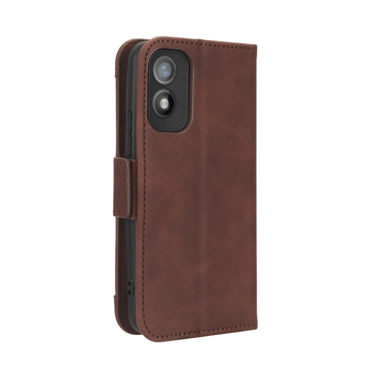 For Itel A18 Skin Feel Calf Texture Card Slots Leather Phone Case
