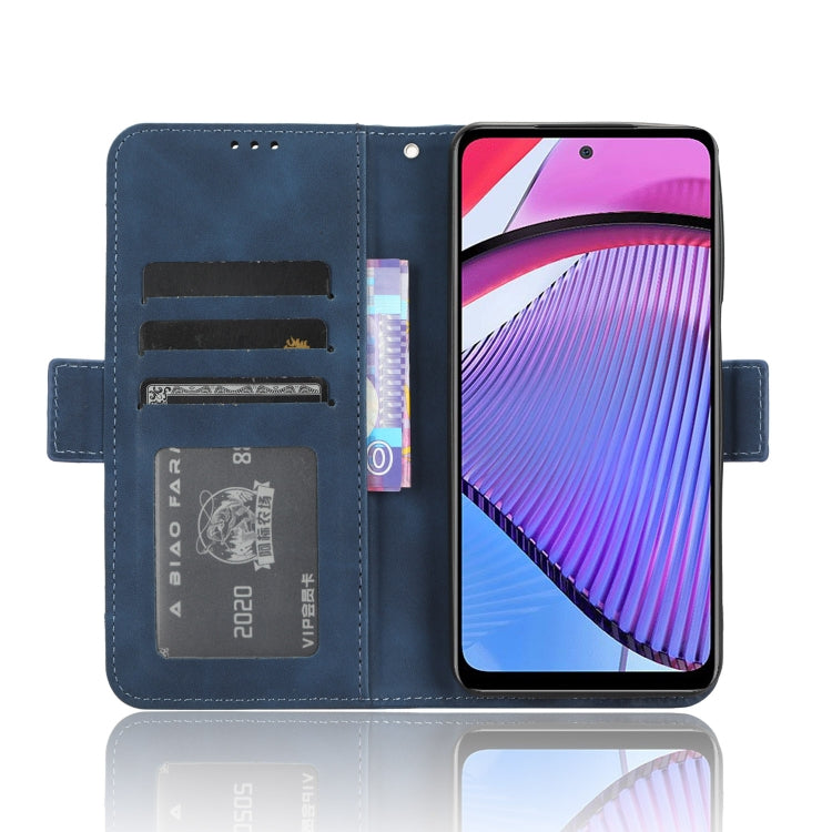 For Motorola Moto G Power 2023 Skin Feel Calf Texture Card Slots Leather Phone Case