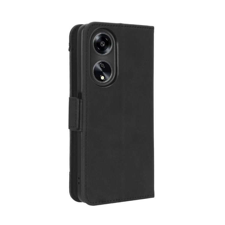 For OPPO A1 5G Skin Feel Calf Texture Card Slots Leather Phone Case