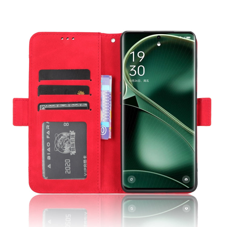 For OPPO Find X6 Pro Skin Feel Calf Texture Card Slots Leather Phone Case