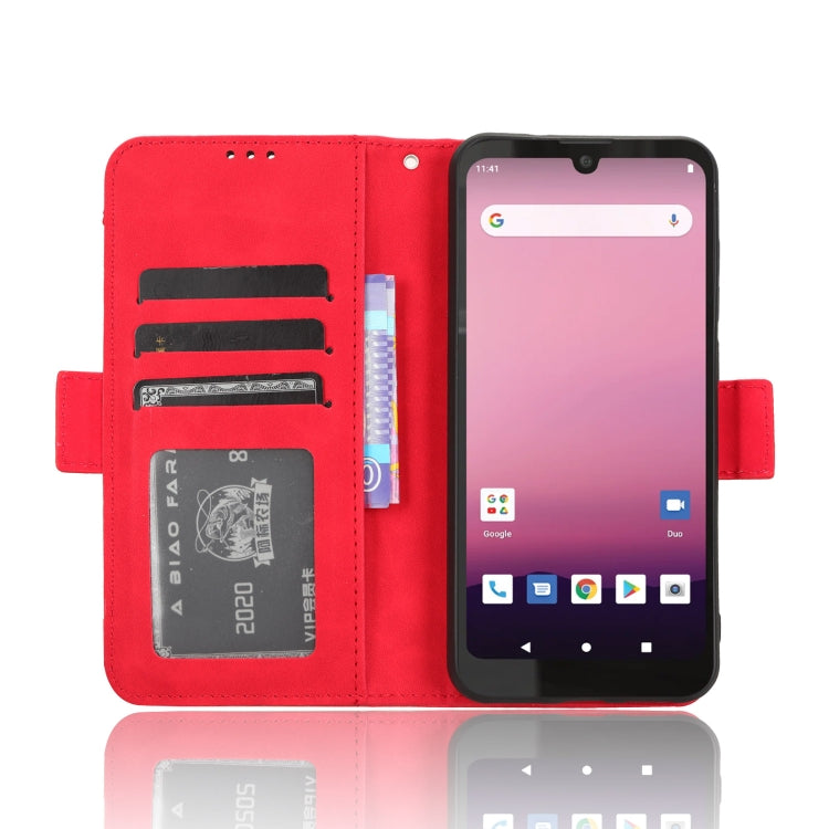 For Orbic Q10 4G Skin Feel Calf Texture Card Slots Leather Phone Case