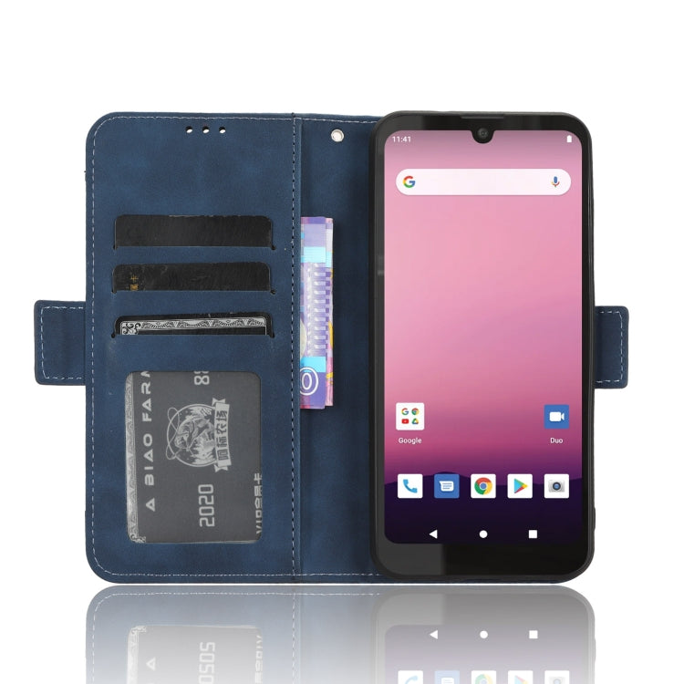 For Orbic Q10 4G Skin Feel Calf Texture Card Slots Leather Phone Case