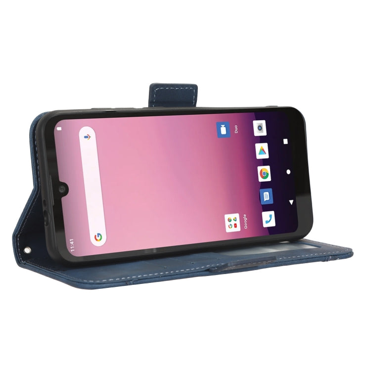 For Orbic Q10 4G Skin Feel Calf Texture Card Slots Leather Phone Case