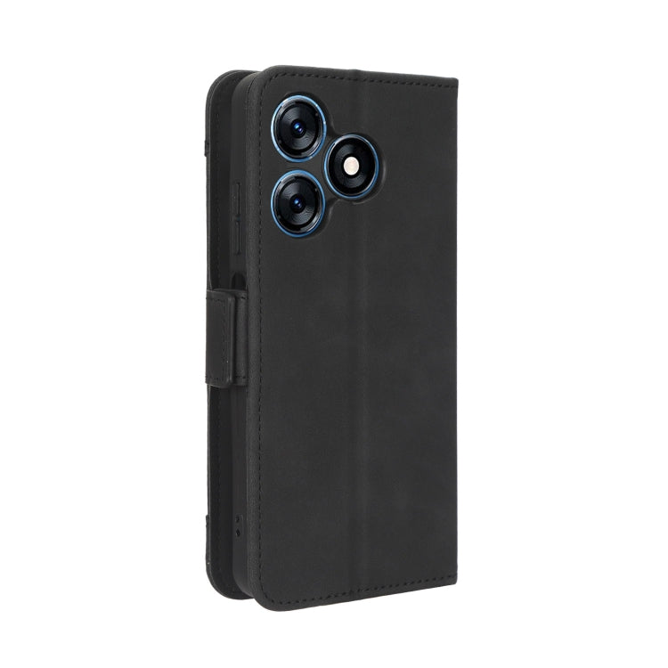 For Tecno Spark 10 4G Skin Feel Calf Texture Card Slots Leather Phone Case