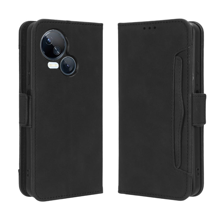 For Tecno Spark 10 5G Skin Feel Calf Texture Card Slots Leather Phone Case