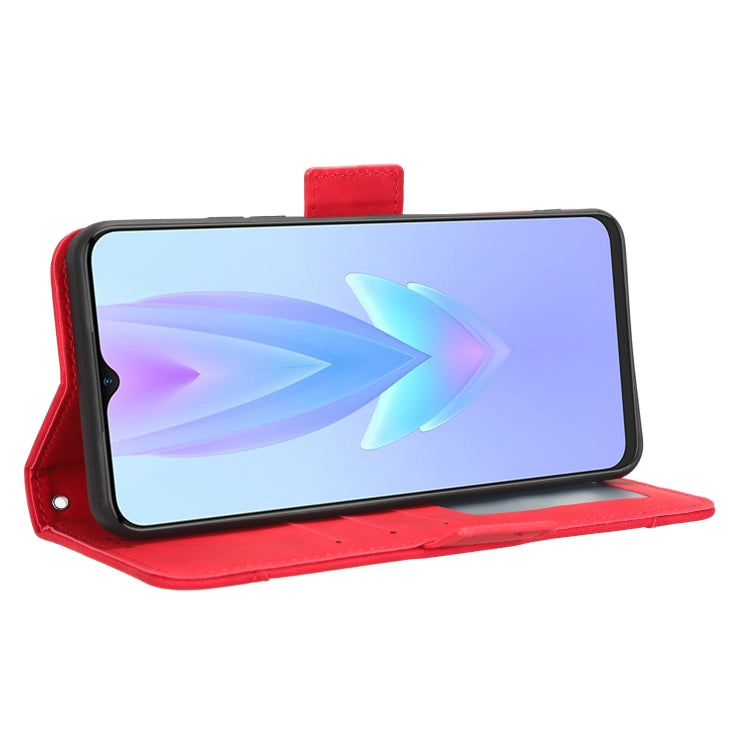 For Tecno Spark 10 5G Skin Feel Calf Texture Card Slots Leather Phone Case