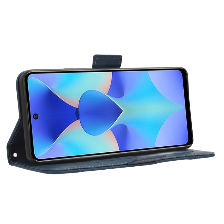 For Tecno Spark 10 Pro / K17 Skin Feel Calf Texture Card Slots Leather Phone Case