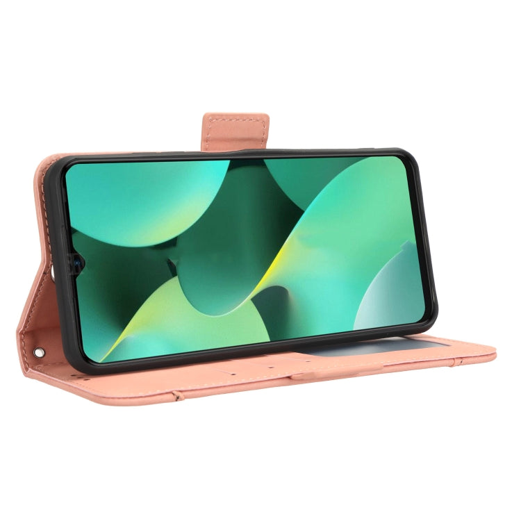 For Tecno Spark 10C Skin Feel Calf Texture Card Slots Leather Phone Case