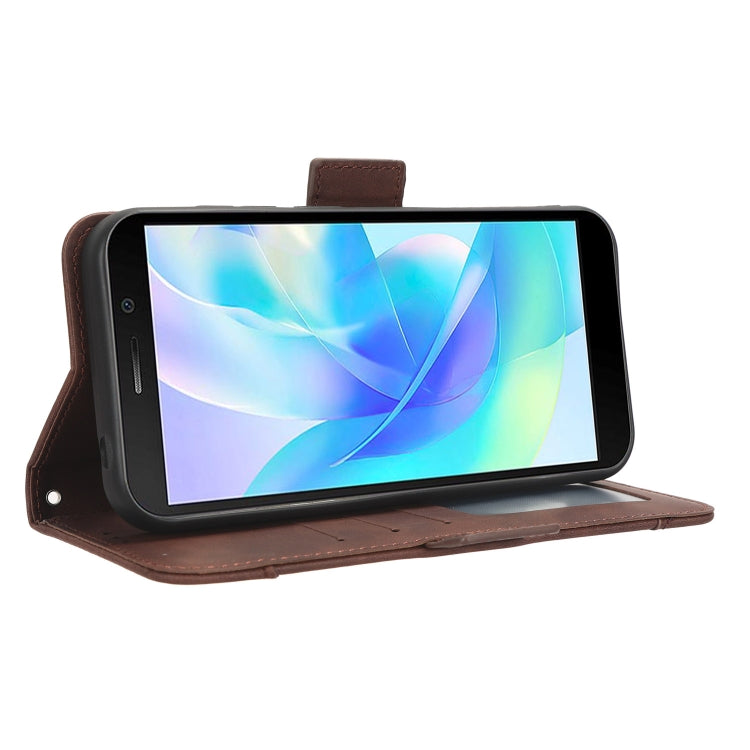 For Doogee X97 / X97 Pro Skin Feel Calf Texture Card Slots Leather Phone Case