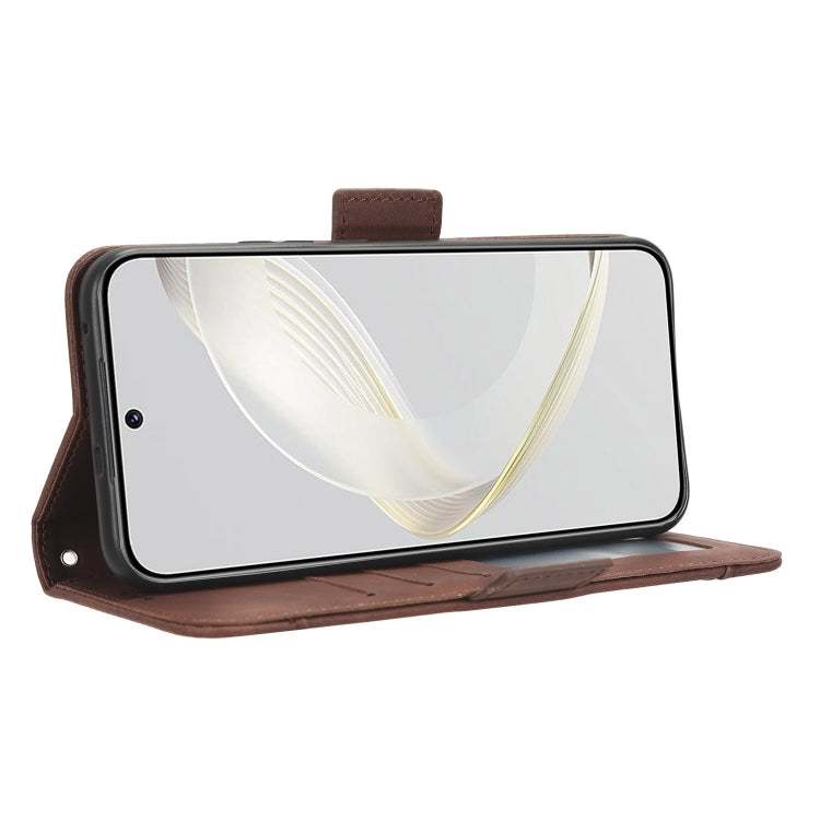 For Huawei nova 11 Pro Skin Feel Calf Texture Card Slots Leather Phone Case