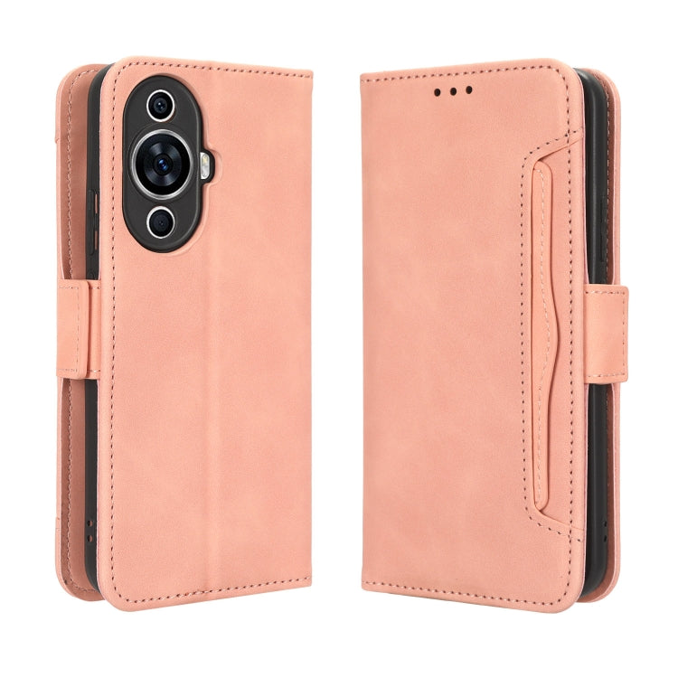 For Huawei nova 11 Skin Feel Calf Texture Card Slots Leather Phone Case