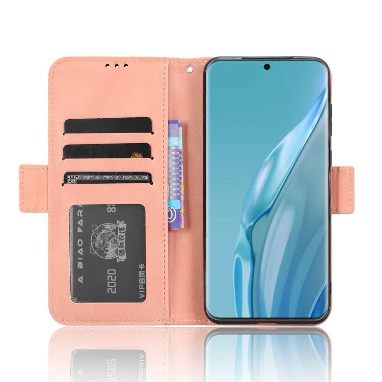 For Huawei P60 Art Skin Feel Calf Texture Card Slots Leather Phone Case