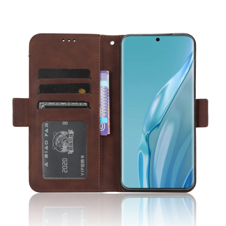 For Huawei P60 Art Skin Feel Calf Texture Card Slots Leather Phone Case