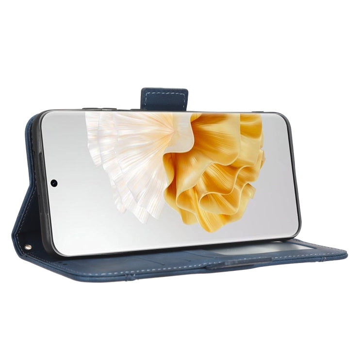 For Huawei P60 / P60 Pro Skin Feel Calf Texture Card Slots Leather Phone Case