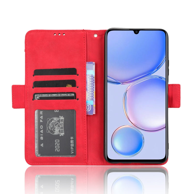 For Huawei Enjoy 60 4G Skin Feel Calf Texture Card Slots Leather Phone Case