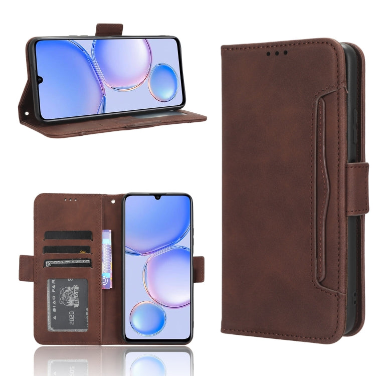 For Huawei Enjoy 60 4G Skin Feel Calf Texture Card Slots Leather Phone Case