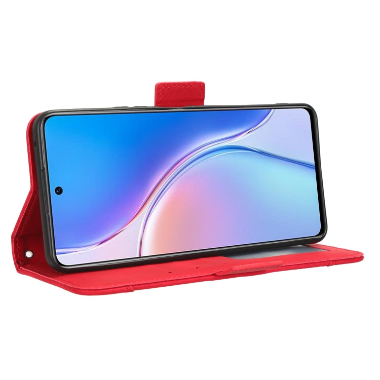 For Huawei Maimang 20 Skin Feel Calf Texture Card Slots Leather Phone Case