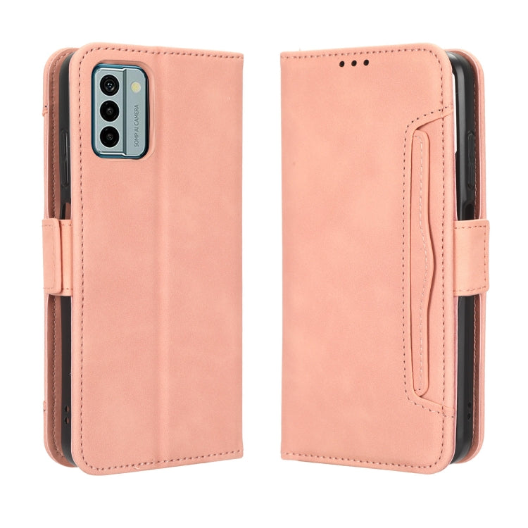 For Nokia G22 4G Skin Feel Calf Texture Card Slots Leather Phone Case