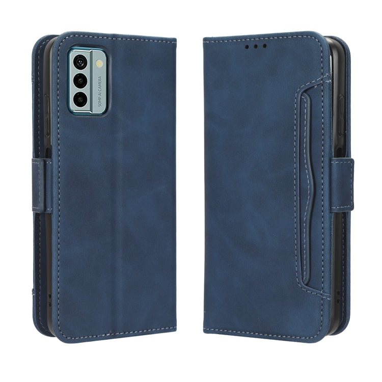 For Nokia G22 4G Skin Feel Calf Texture Card Slots Leather Phone Case