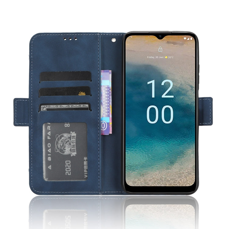 For Nokia G22 4G Skin Feel Calf Texture Card Slots Leather Phone Case