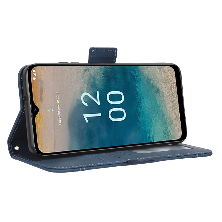 For Nokia G22 4G Skin Feel Calf Texture Card Slots Leather Phone Case