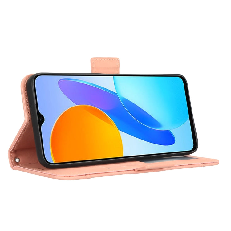 For Honor 70 Lite / X6 4G Skin Feel Calf Texture Card Slots Leather Phone Case