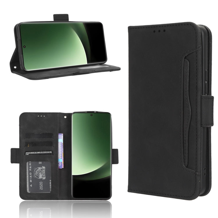 For Xiaomi 13 Ultra Skin Feel Calf Texture Card Slots Leather Phone Case
