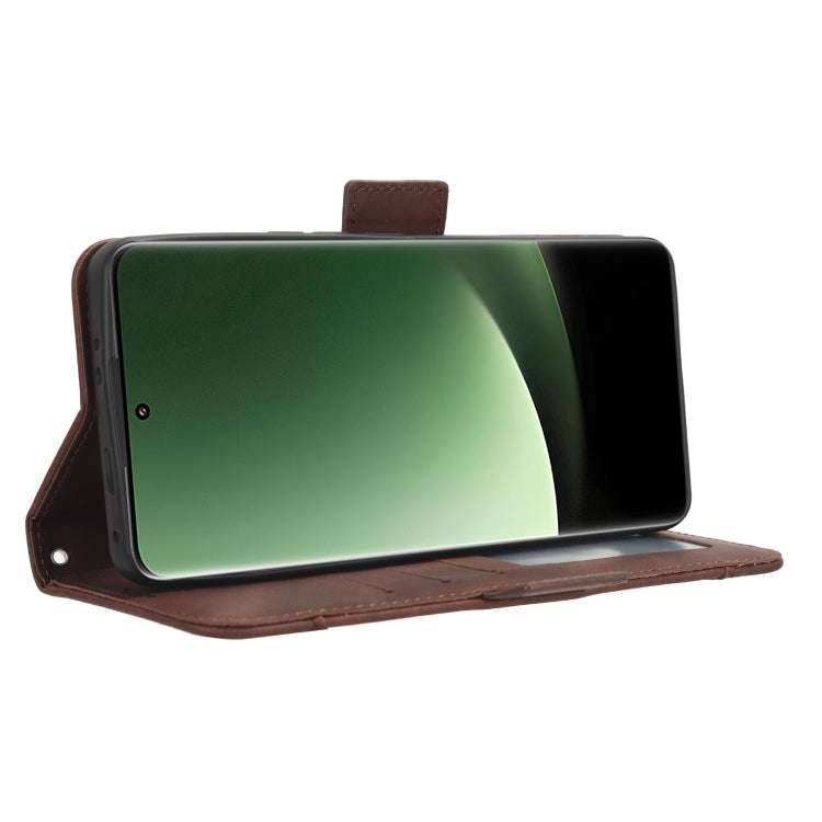 For Xiaomi 13 Ultra Skin Feel Calf Texture Card Slots Leather Phone Case