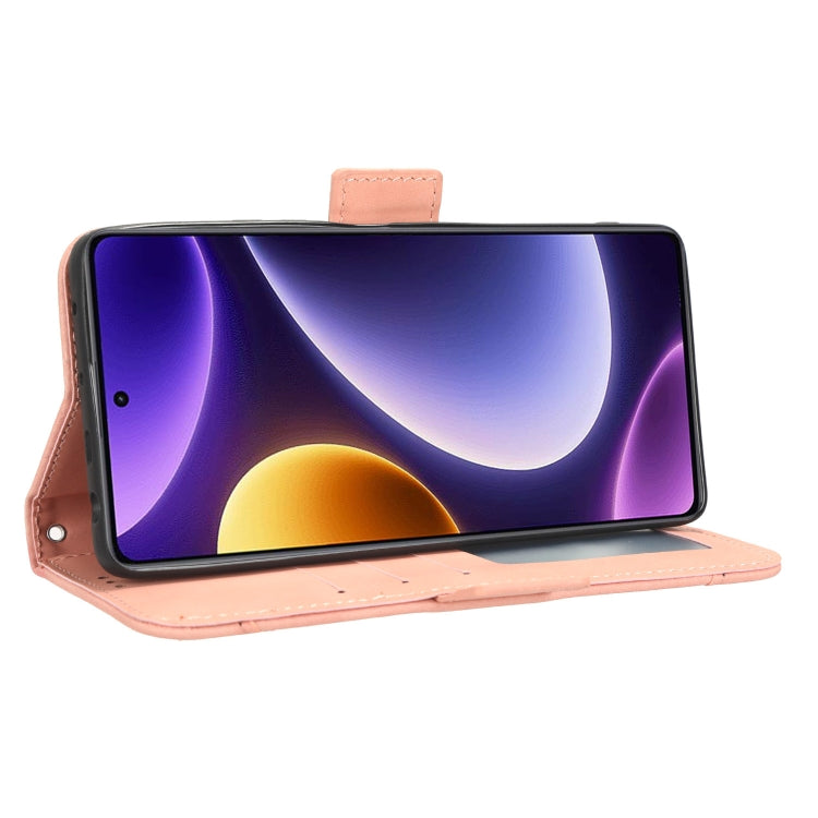 For Xiaomi Redmi Note 12 Turbo 5G Skin Feel Calf Texture Card Slots Leather Phone Case