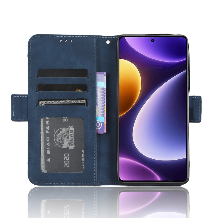 For Xiaomi Redmi Note 12 Turbo 5G Skin Feel Calf Texture Card Slots Leather Phone Case