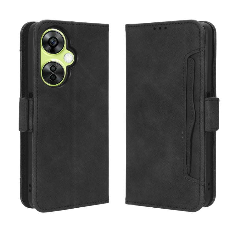 For OnePlus Nord CE 3 Lite Skin Feel Calf Texture Card Slots Leather Phone Case