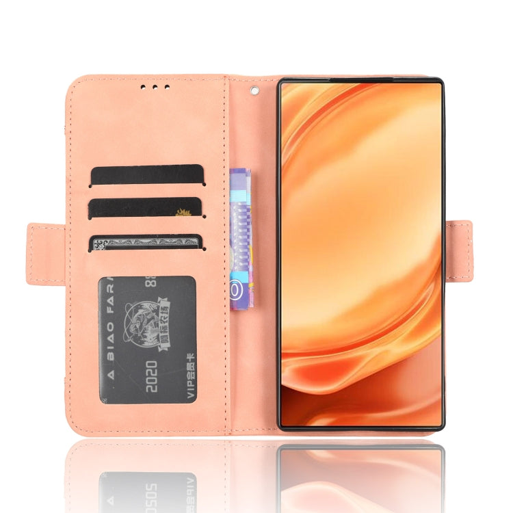 For ZTE Nubia Z50 Ultra Skin Feel Calf Texture Card Slots Leather Phone Case