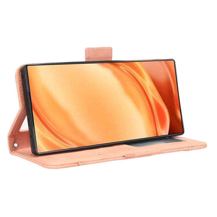 For ZTE Nubia Z50 Ultra Skin Feel Calf Texture Card Slots Leather Phone Case