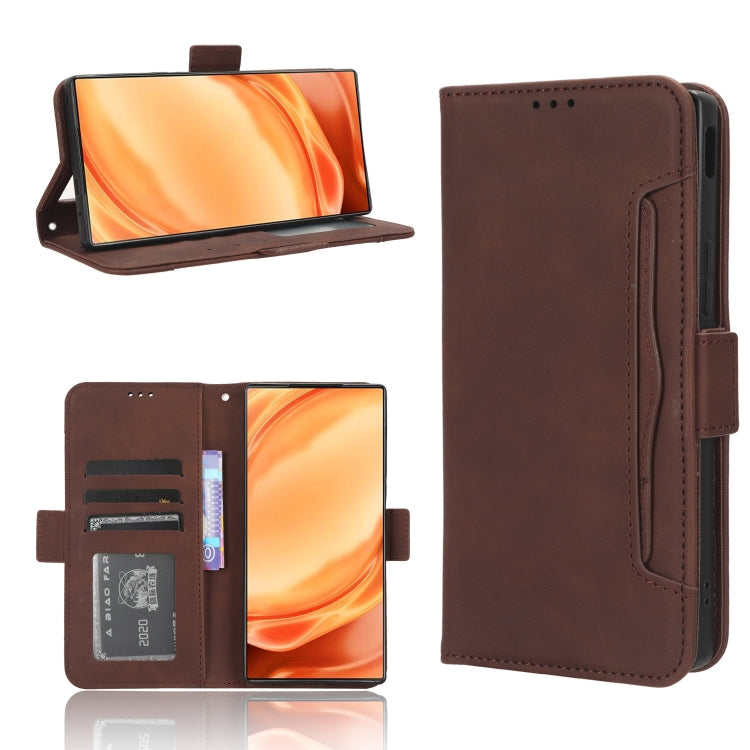 For ZTE Nubia Z50 Ultra Skin Feel Calf Texture Card Slots Leather Phone Case