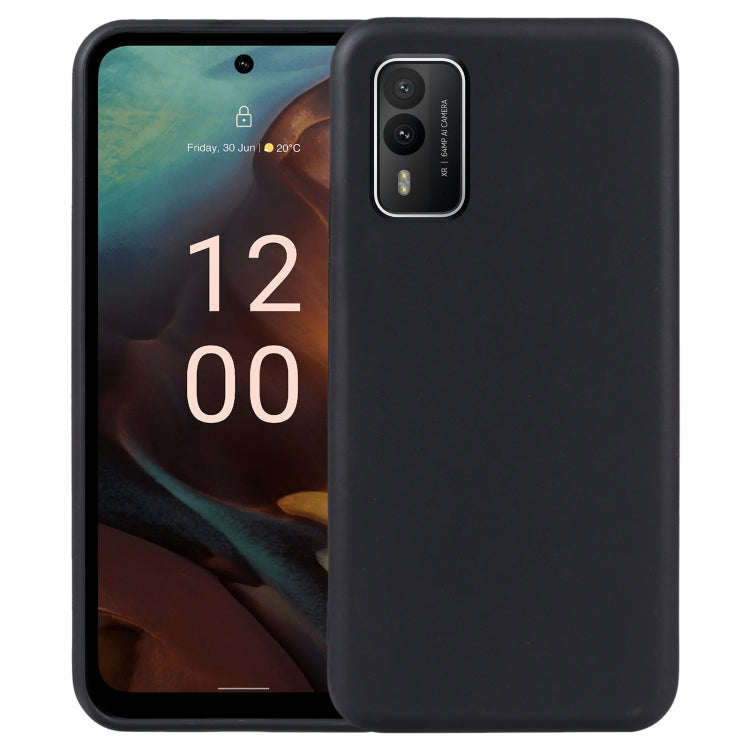 For Nokia XR21 TPU Phone Case(Black)
