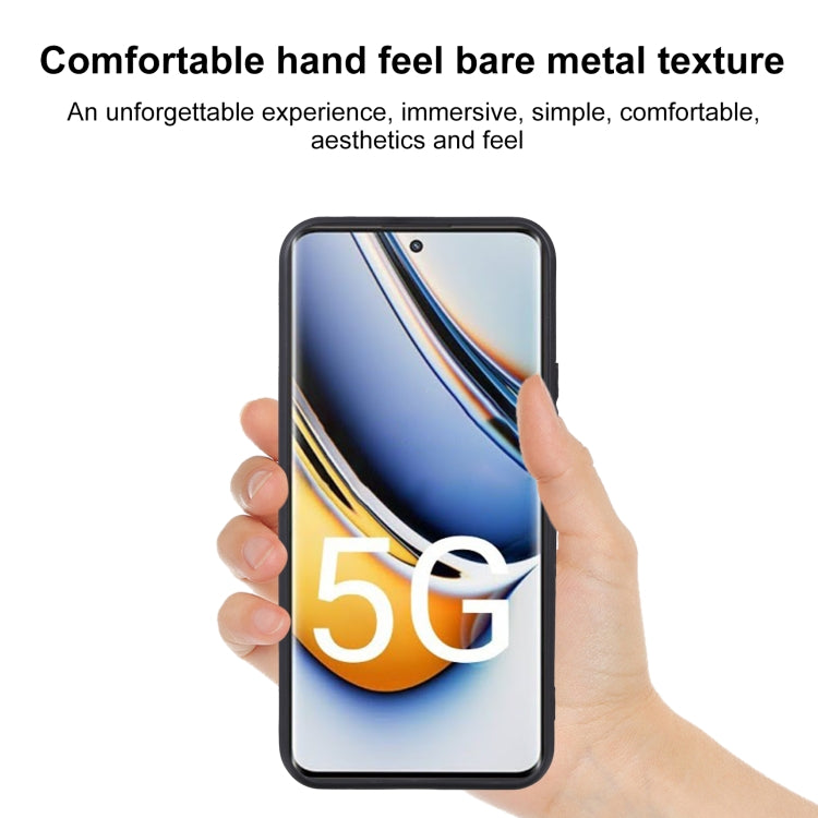 For Realme 11 Pro+ TPU Phone Case(Black)