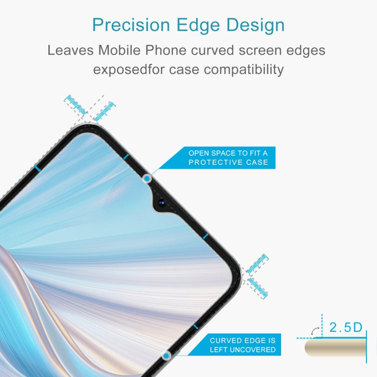 For Blackview Oscal C70 10pcs 0.26mm 9H 2.5D Tempered Glass Film