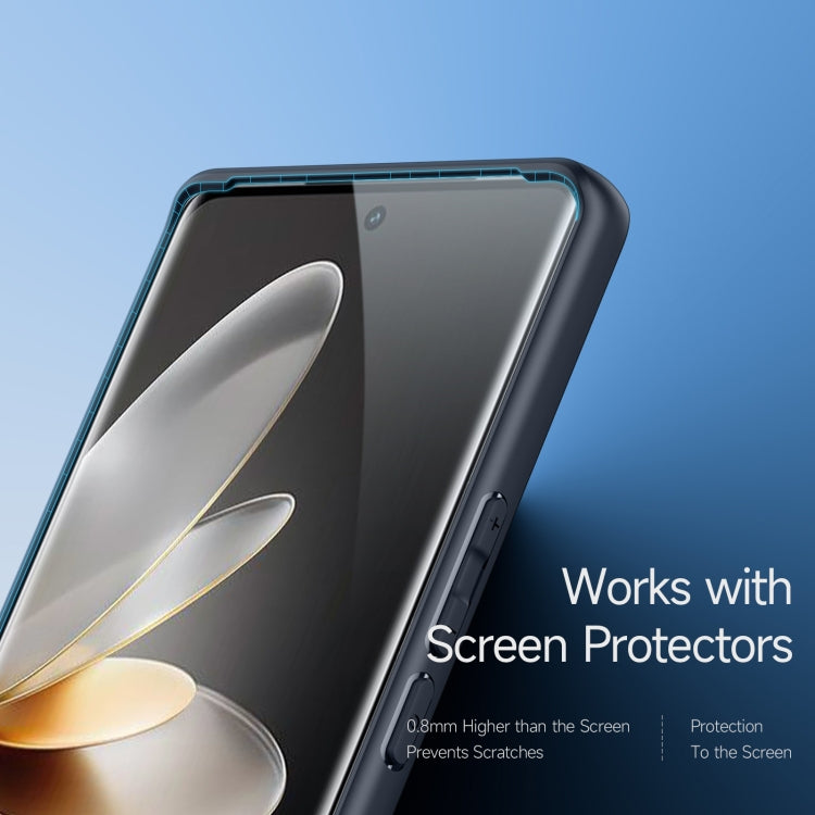 For vivo S17 / S17 Pro DUX DUCIS Aimo Series TPU + PC Frosted Feel Phone Case(Black)