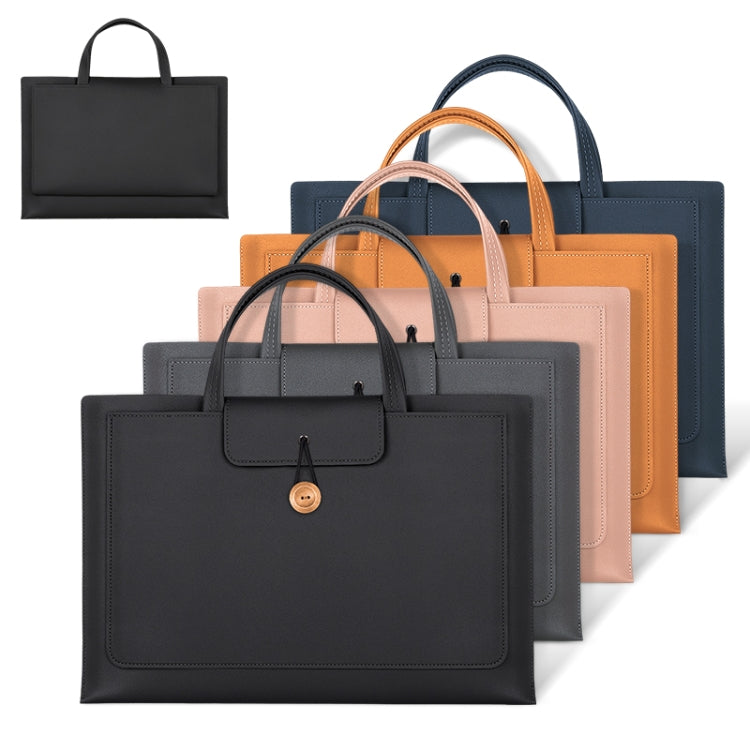 15-16 inch Universal Elastic Thread Button Portable Laptop Inner Bag