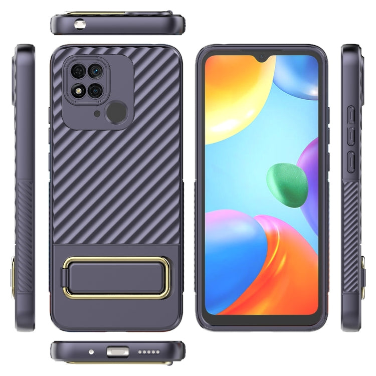 For Xiaomi Redmi 10C Global Wavy Textured Phone Case