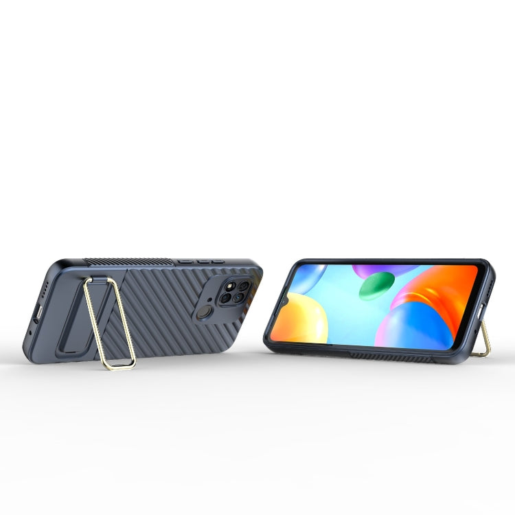 For Xiaomi Redmi 10C Global Wavy Textured Phone Case