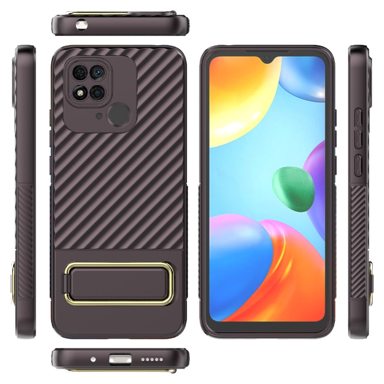 For Xiaomi Redmi 10C Global Wavy Textured Phone Case