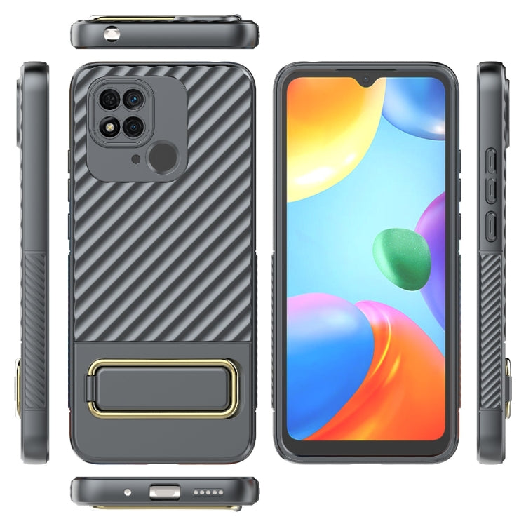 For Xiaomi Redmi 10C Global Wavy Textured Phone Case