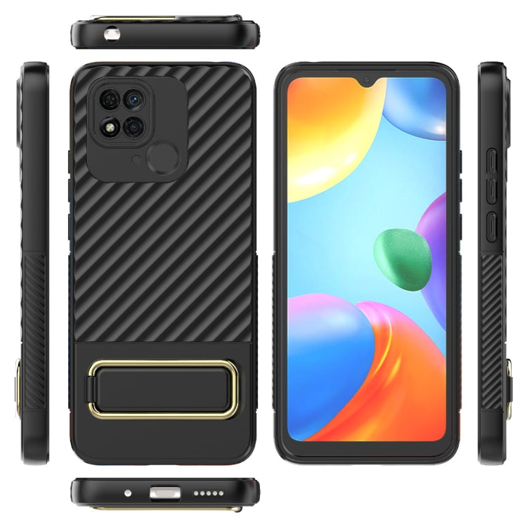 For Xiaomi Redmi 10C Global Wavy Textured Phone Case